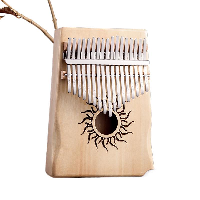 Kalimba 17 21 Key Kalimba Finger Piano Solid Maple Wood Kalimba Thumb Piano Keyboard Musical Instrument Mbira for Beginner