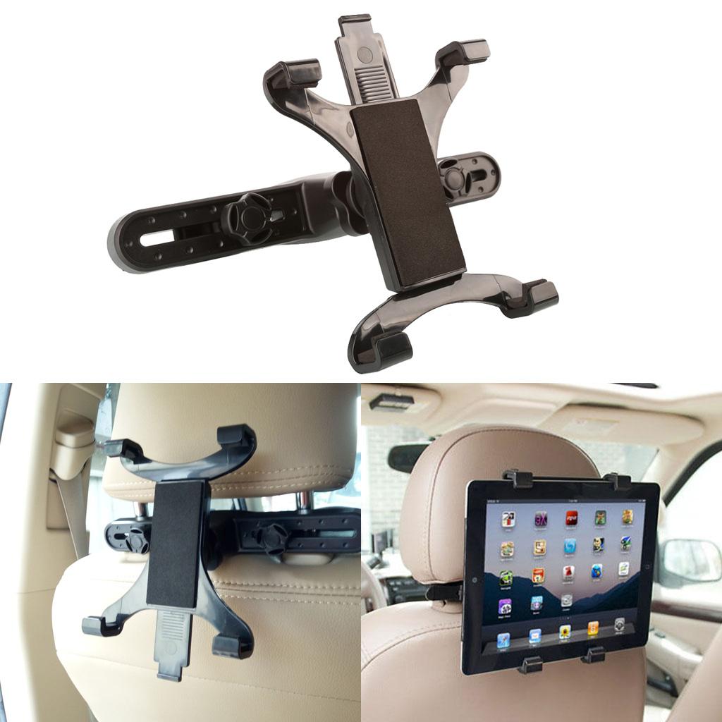 Car Headrest Mount Car Backseat for Seat Tablet Headrest Holder Universal 360° Rotating Adjustable for All 7"-11" Tablet