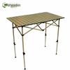 Kikyora Portable Folding Adjustable Aluminum Alloy Camping Table