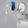 Tankless Electric Hot Water Heater Set,Wall-mounted Instant Water Heater with LED Digital Display,Touch Control Water Heater