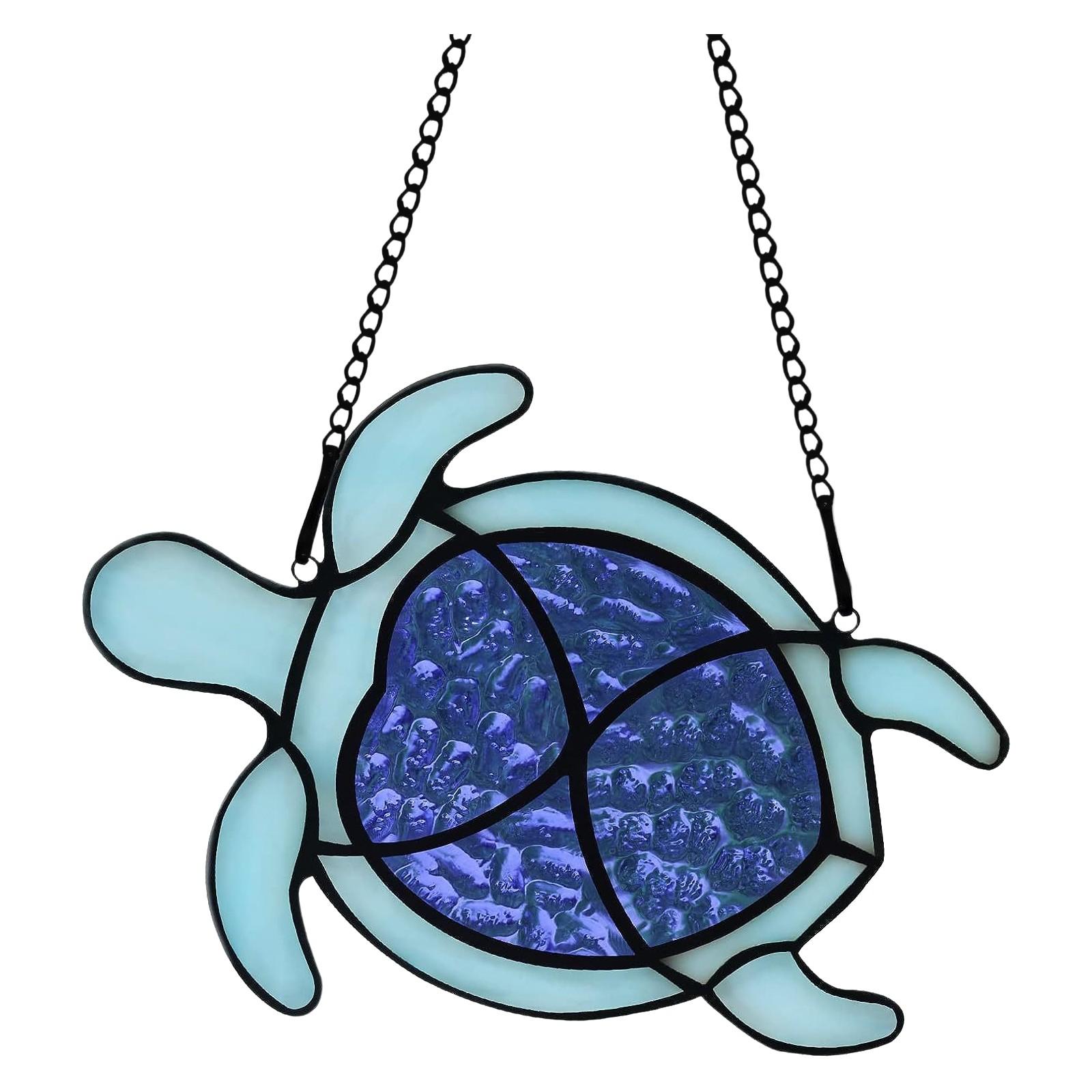 

Пляжный закат Suncatcher Орнамент Акриловое украшение для окна, креативное освещение Craft Подвесной домашний декор Подвесной One Size