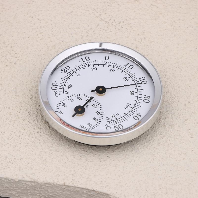 1Pcs Mini Pointer Hygrometer Simple Indoor Measuring Instrument for Home Garden Plant Greenhouse Monitor