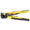 8in Automatic Crimper Plier Wire Cutter Stripping Tool Manual Multifunction Ergonomic for Home Factory Yellow