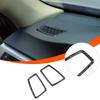 Soft Carbon Fiber Dashboard Side Air Vent Trim For BMW 3 Series E90 05-12