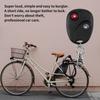 Hot Anti-theft Bike Lock Cycling Security Lock Remote Control Vibration Alarm Professional Bicycle Vibration Alarm Wholesale