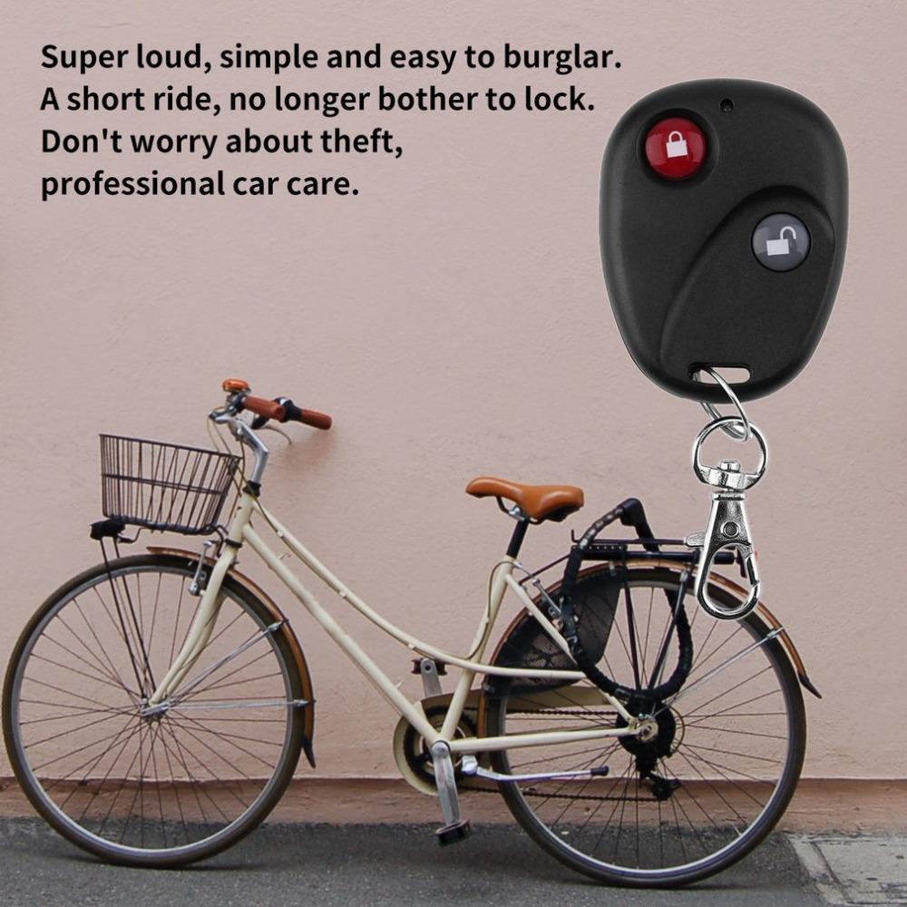 Hot Anti-theft Bike Lock Cycling Security Lock Remote Control Vibration Alarm Professional Bicycle Vibration Alarm Wholesale