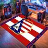 Atleti  Carpet Rug for Living Room Bedroom Home Sofa Decoration,Kids play Nonslip Floor Mat