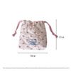 Nouvelle pochette à cordon Cerise Multi-usage Grande capacité Sac de rangement pour maquillage et rouge à lèvres Sac organisateur de voyage