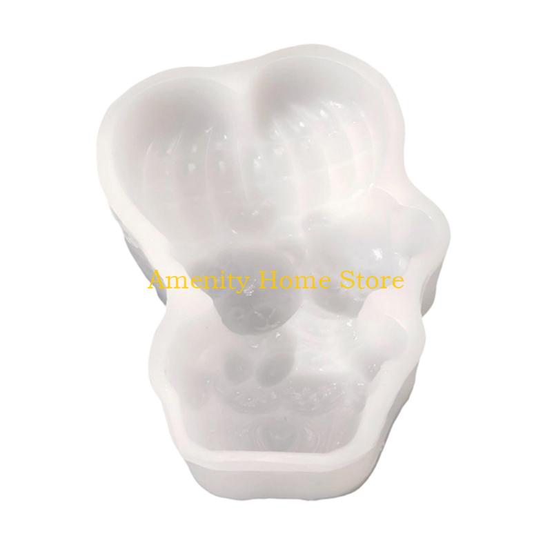 F26C High Temperatures Silicone Mould Balloon Bear For Scented Making
