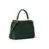 Michael Kors MK Ava Vintage Logo Pendant Flap Leather Shoulder Crossbody Mini Bag Women bags Dark-Green 32F5GAVC1L-MOSS