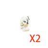 MOC Building Blocks Mini Bricks City Animal Zoo Fram Owl Goat Swan Pig Tortoise Rabbit Chicken Duck Accessories DIY Toys Gifts