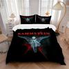 3pcs Bedding Set Rammstein Angel Includes 1 Comforter+2 Pillowcases, Without Pillow Inserts, Soft Comfortable, Lightweight Breathable260