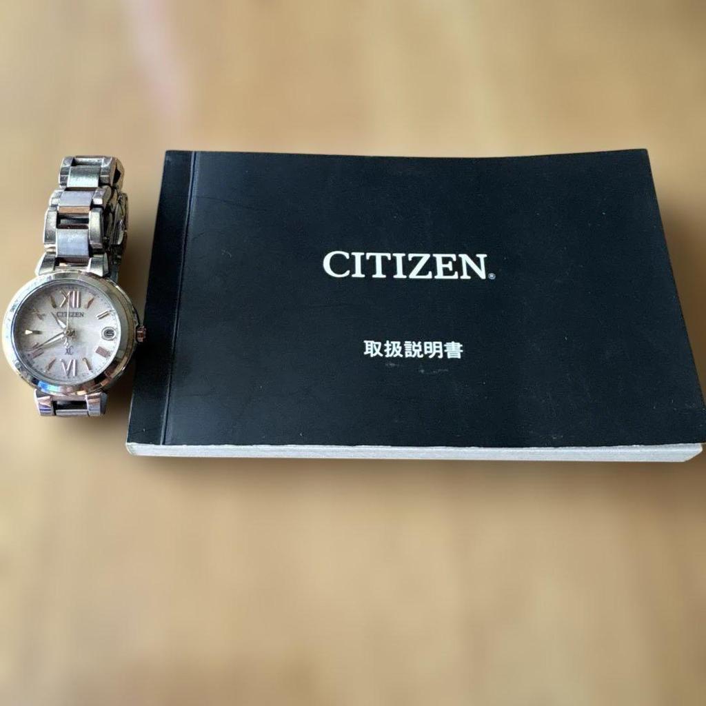 Used CITIZEN Eco-Drive Radio-controlled Watch Ladies xC