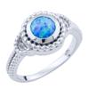 Anello in argento con opale (1660324)
