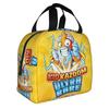 Custom S-Super Z-Zings Cartoon  Insulated Lunch Bag for Camping Travel Game  Waterproof Thermal Cooler Lunch Box Women Men
