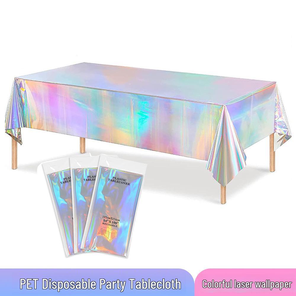 Disposable Oil-Proof & Waterproof Tablecloth for Holidays, Birthdays & Party Decoration