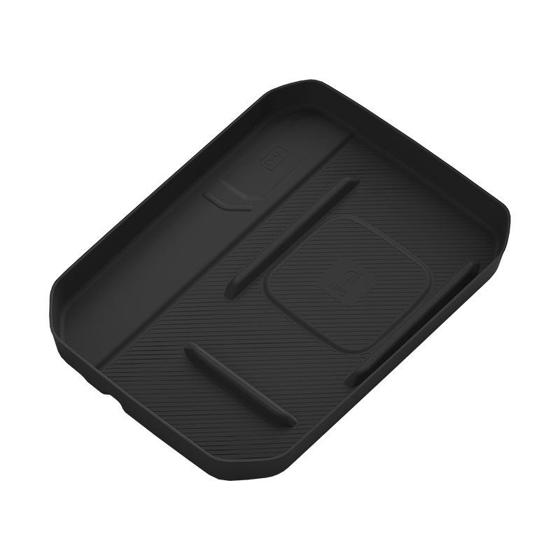 For Kia EV5 -2025 Wireless Charging Silicone Pad Central Control Interior Modification Armrest Box Storage Car Accessories