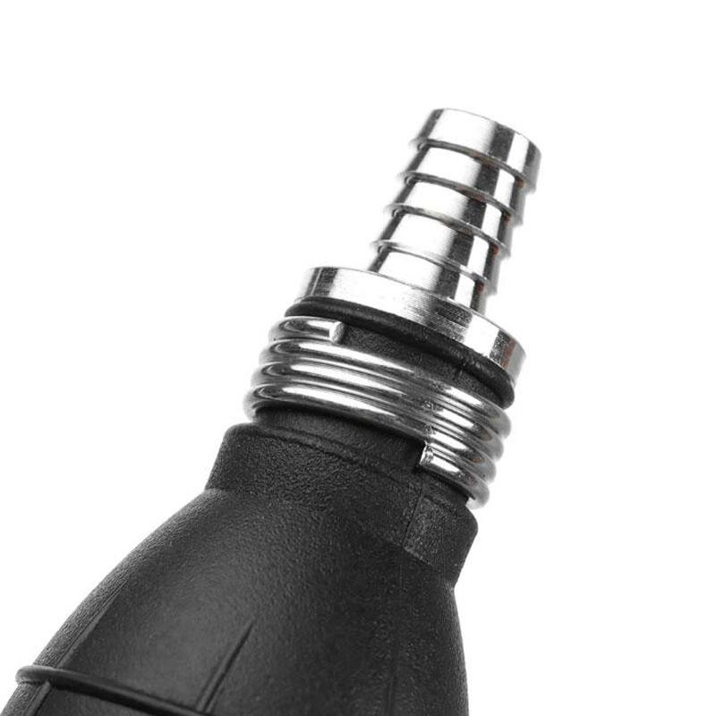 Hand Fuel Pump Line Rubber Aluminum Hand Primer Bulb diesel oil transfer petrol for Car Boat Marine Outboard 6mm/8mm/10mm/12mm