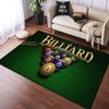15 Misure Stampa 3D Pattern Biliardo Snooker Tappeto per Soggiorno Tappetino per Bagno Zerbino Creativo Tappeto per Camera da Letto Decorazioni per la Casa