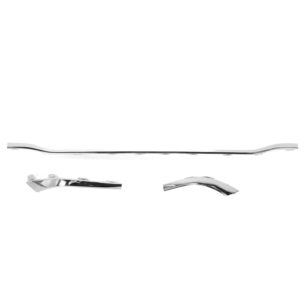 3pcs Rear Bumper Trim Strip Left Right Center Lower Bumper Cover Trim For C Class W206 AMG Line 2022 2024