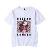 Anime Kamado Nezuko Print Short Sleeve T Shirts Men Shirts Summer Short Sleeved Male T-Shirts Comfy Soft Shirts Loose Tops