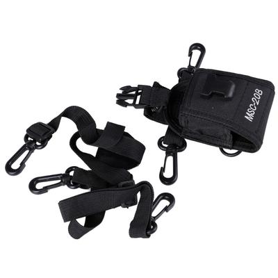 Interphone Aufbewahrungstasche Funkgerät Halter Holster Nylon Gürteltasche Tasche mit verstellbarem Schultergurt