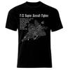 F22 Raptor Stealth Tactical Fighter Blueprint TShirt 100 Cotton ONeck Summer Short Sleeve Casual Mens Tshirt Size S3XL
