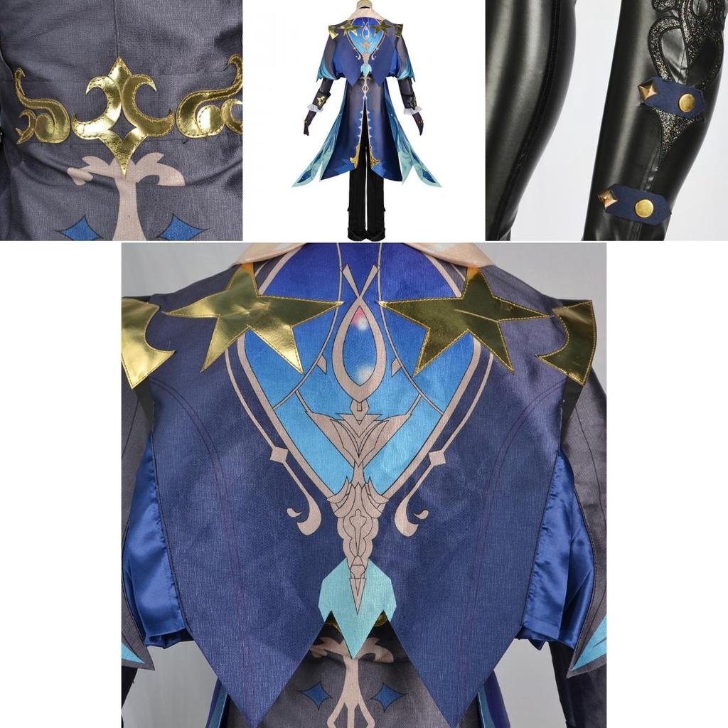 Original Resplendent Cosplay Costume For Genshin Impact's Maple Dan New Character