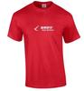 T-shirt Rouge en Coton avec Logo Blanc Ruili Airlines pour Passionnés d'Aviation Chinoise