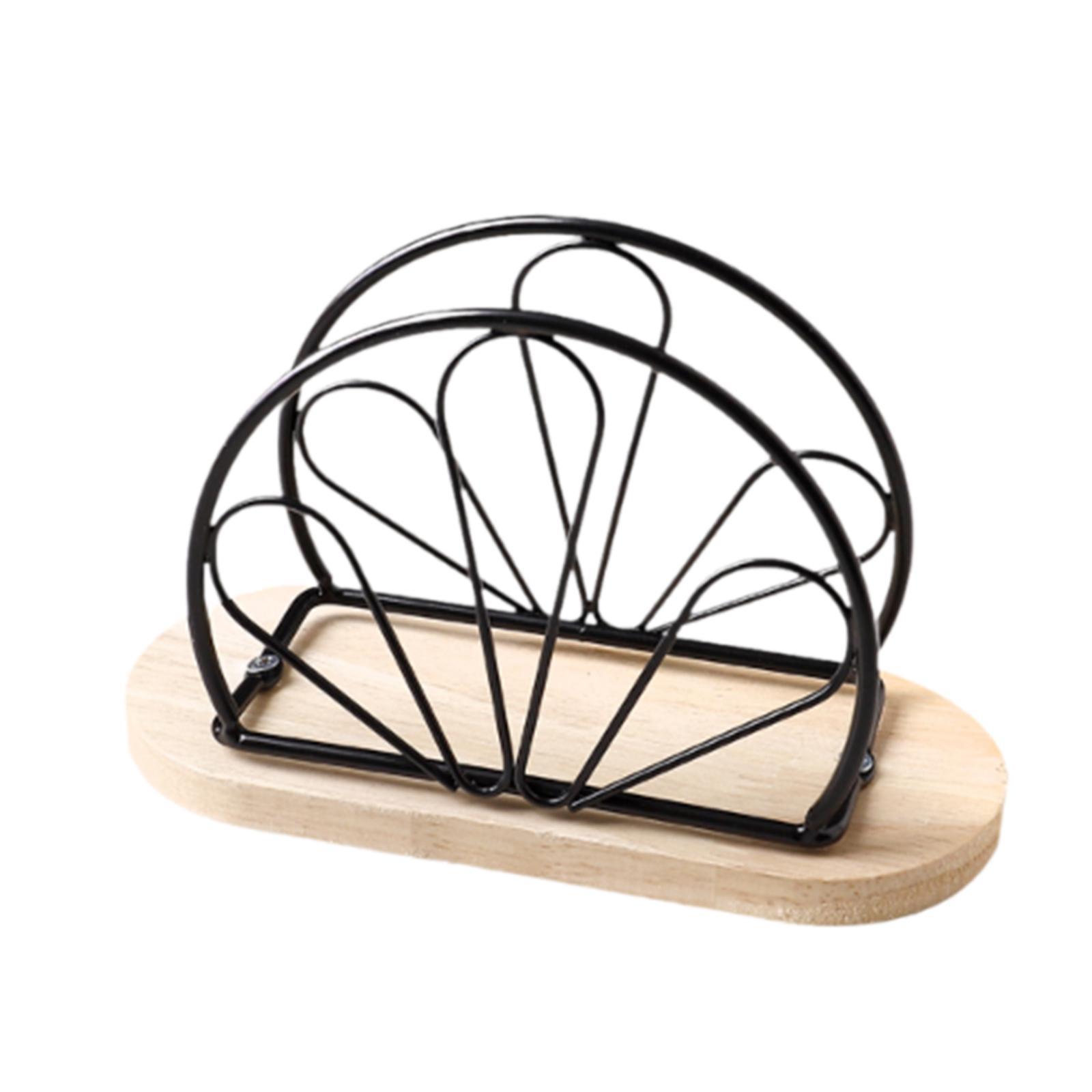 Napkin Holder Towel Paper Rack for Tabletop Kitchen Countertops Restaurant