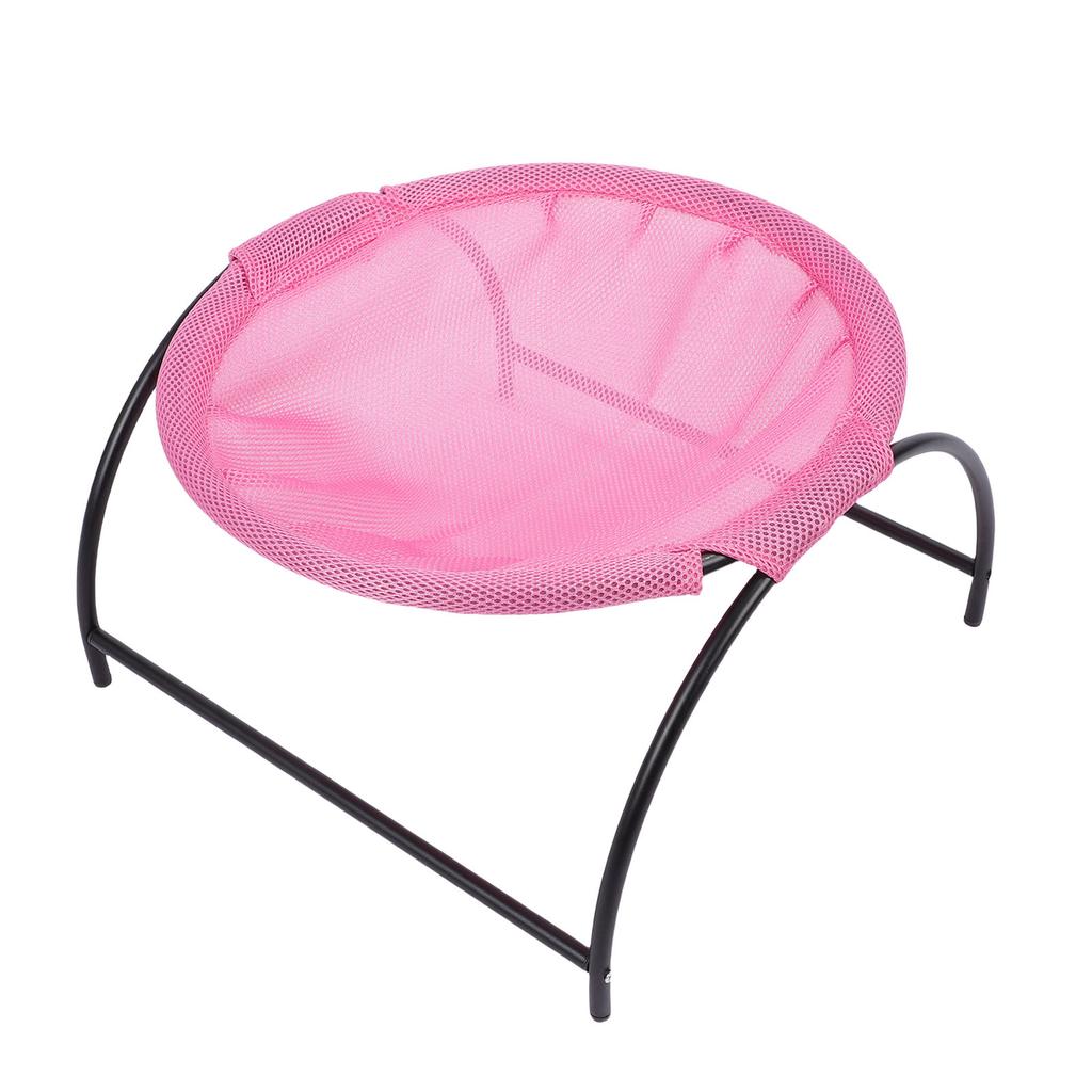 Elevated Cat Hammock Bed Breathable Mesh Removable Washable Stable Construction Pet Raised Swing Bed for Indoor Kitty