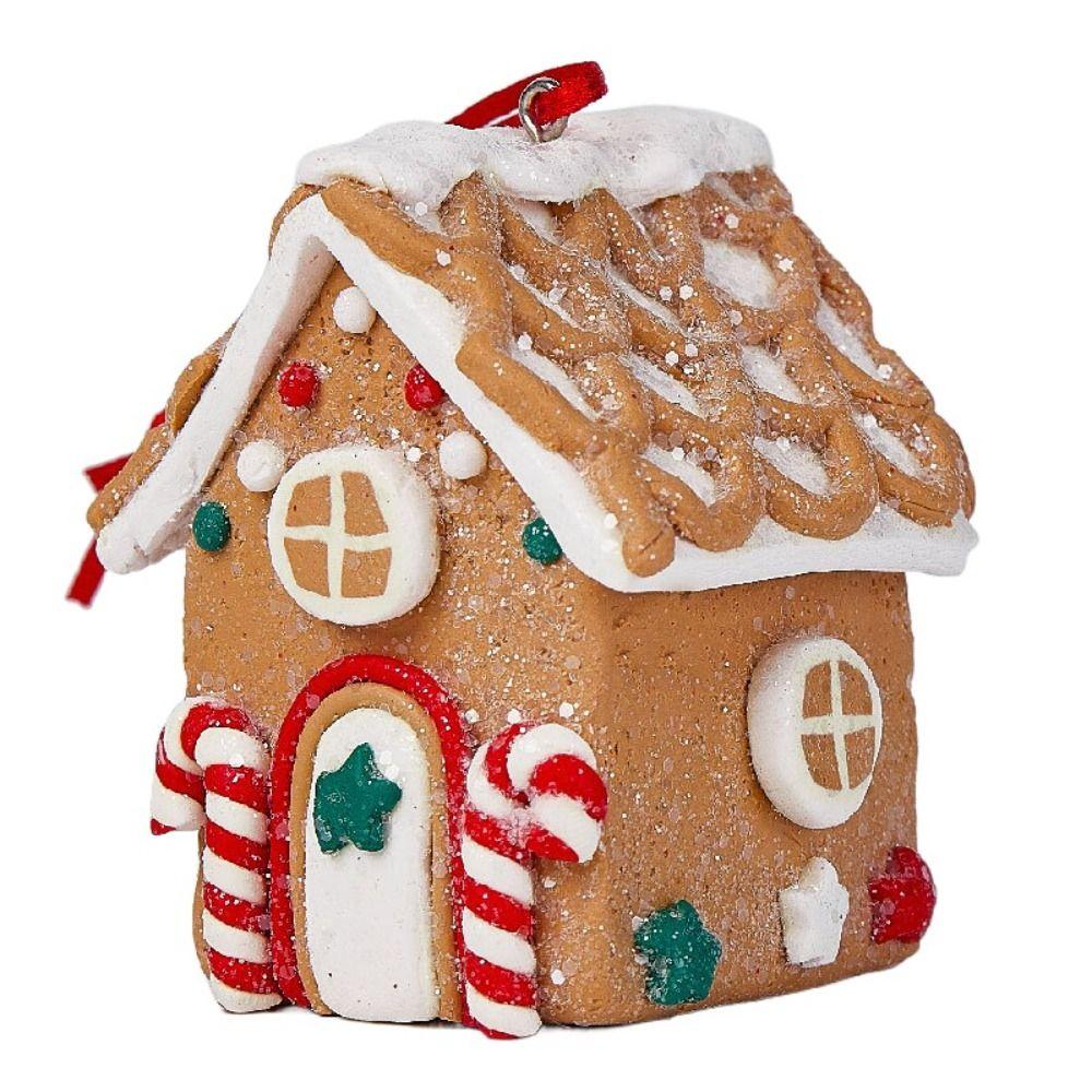 Fashion Christmas House Cute Hanging Ornament Christmas Tree Decoration Pendant  Xmas Tree