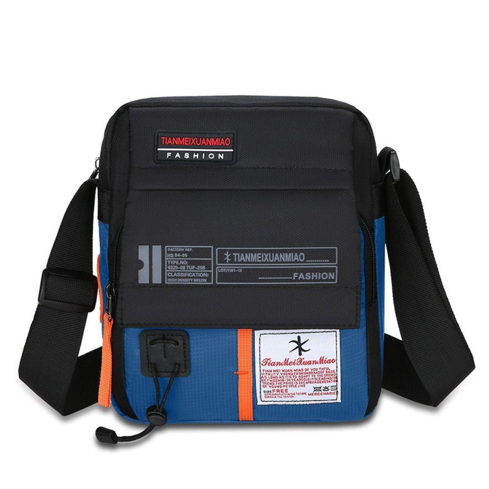 

Водонепроницаемая поясная сумка из ткани Оксфорд, сумки через плечо, сумка для хранения, мужская сумка через плечо, унисекс синий