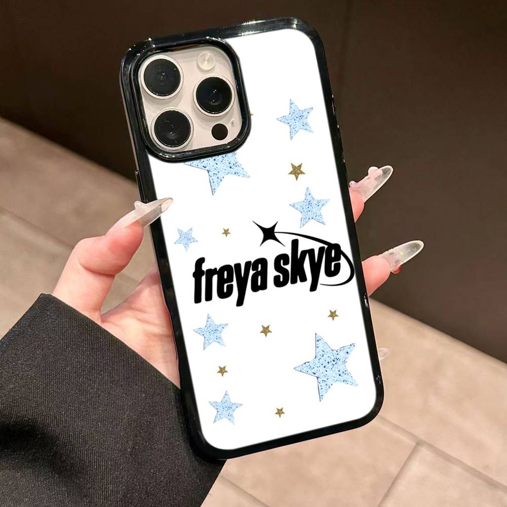 F-Freya S-Skye Singer Phone Case For IPhone 17 16 Pro Max Air 13 12 Mini 14 15 Plus 11 PC+TPU Back Cover