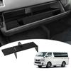 Mozan Handschuhfachschale für Beifahrer für Toyota Hiace Modellserie 200 Schichtbare Aufbewahrungsbox Boxteiler Mittelkonsole Auto ABS Einfache Innenraum-Individualisierung