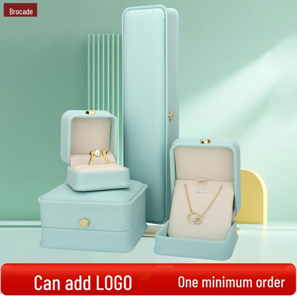 Emerald Jewelry Box for Rings, Pendants, Bracelets, and Necklaces