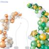 150/250cm Gold Wedding Arch Stand Party Decor Balloon Arch Frame Backdrop Holder Bendable Bracket With Water-Filled Base Home De