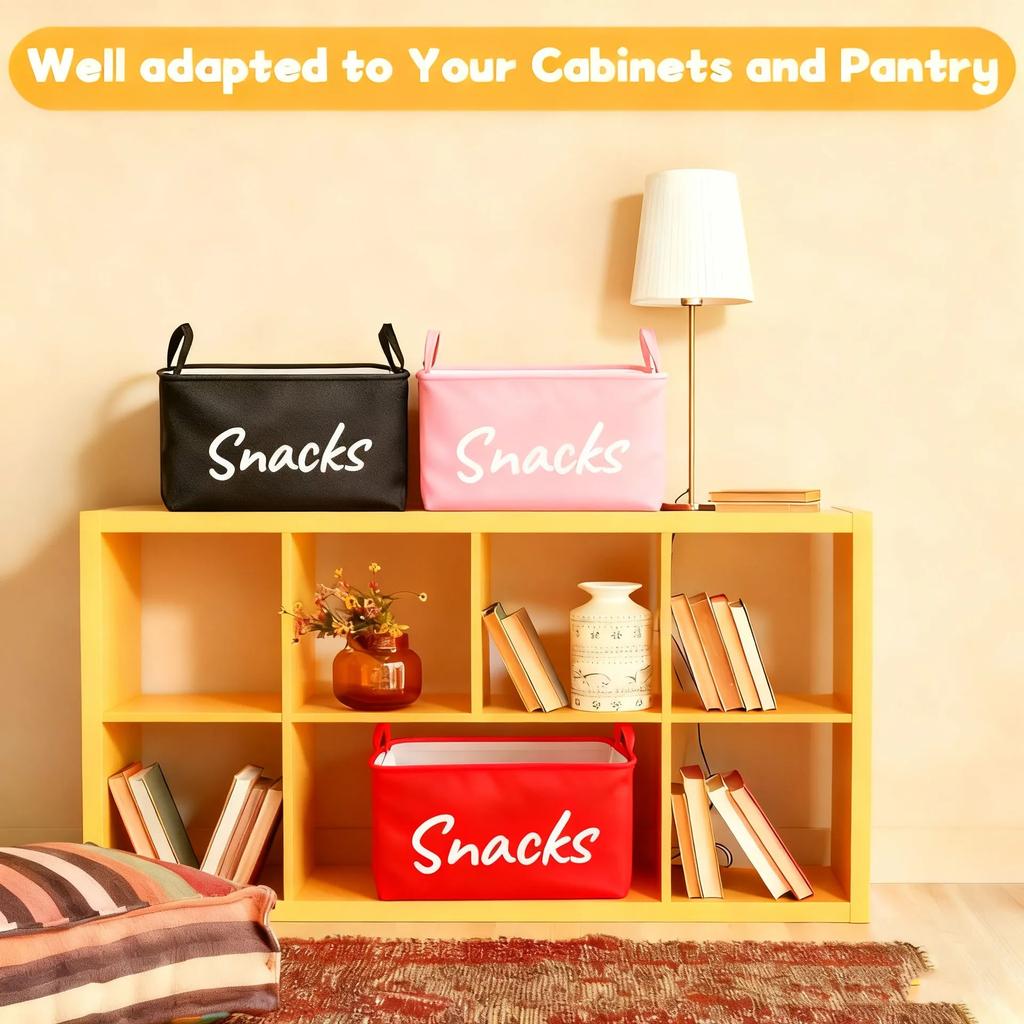 Cotton-Linen Home Foldable Storage Box Large Capacity Storage Basket Multi-Functional Storage Tote Toy Basket for Bedroom
