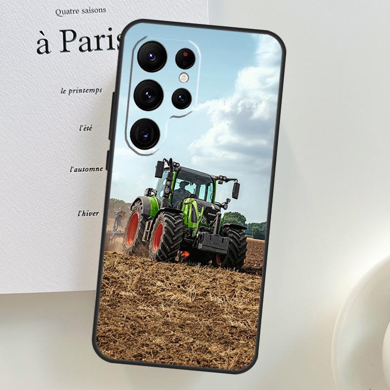 Pouzdro na telefon Samsung Galaxy S26 Ultra S25 S24 S23 S21 S22 Ultra S10 S20 Plus S25 FE s motivem zemědělského traktoru