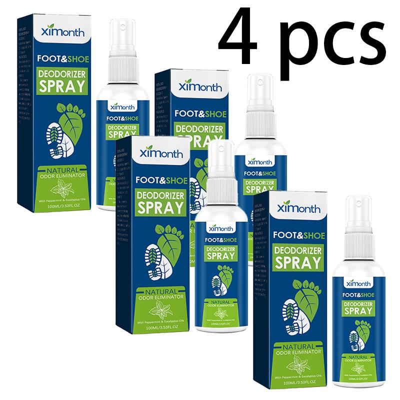 XIMONTH Foot Deodorizer Relieves Sweaty Feet and Stinky Feet Removes Odor, Stops Itching and Dries Feet Deodorizing Treatment Spray