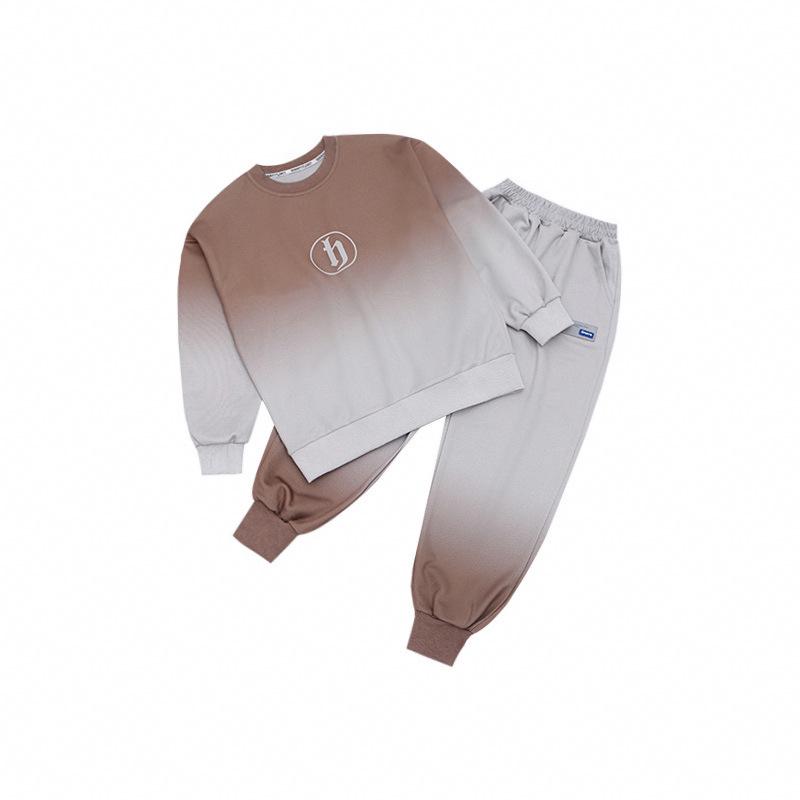 Boys' 2025 Long Sleeve Autumn Sports Sweatshirt Two-Piece Set