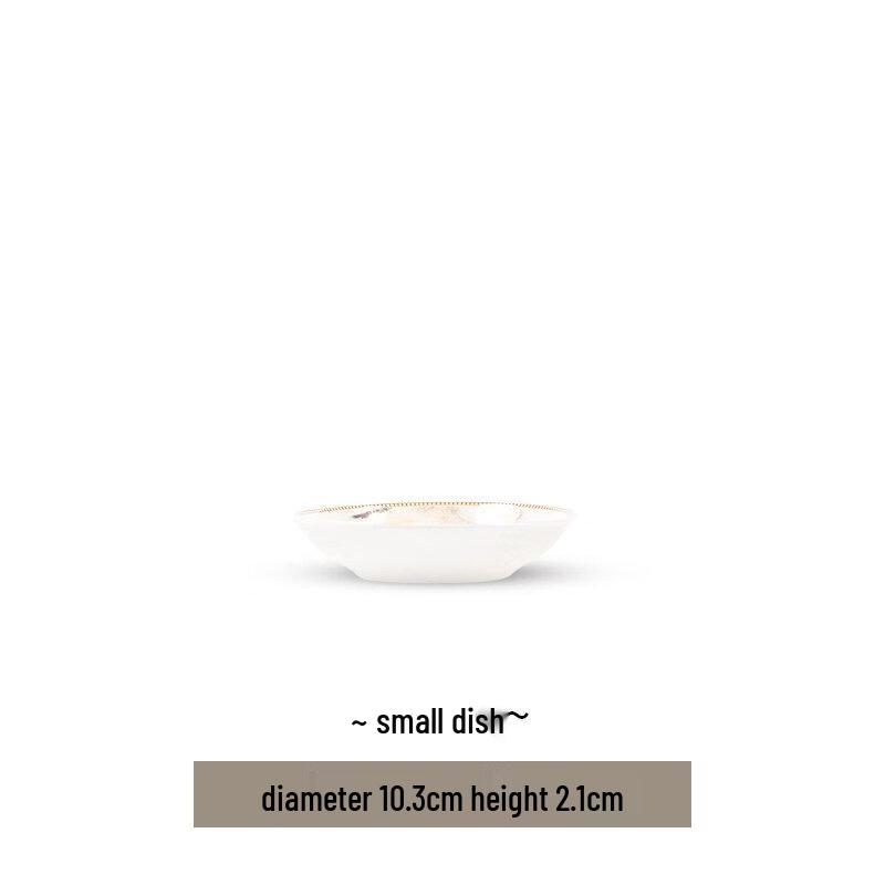 Wutuo Beautiful Rivers and Mountains Ceramic Dinnerware Set