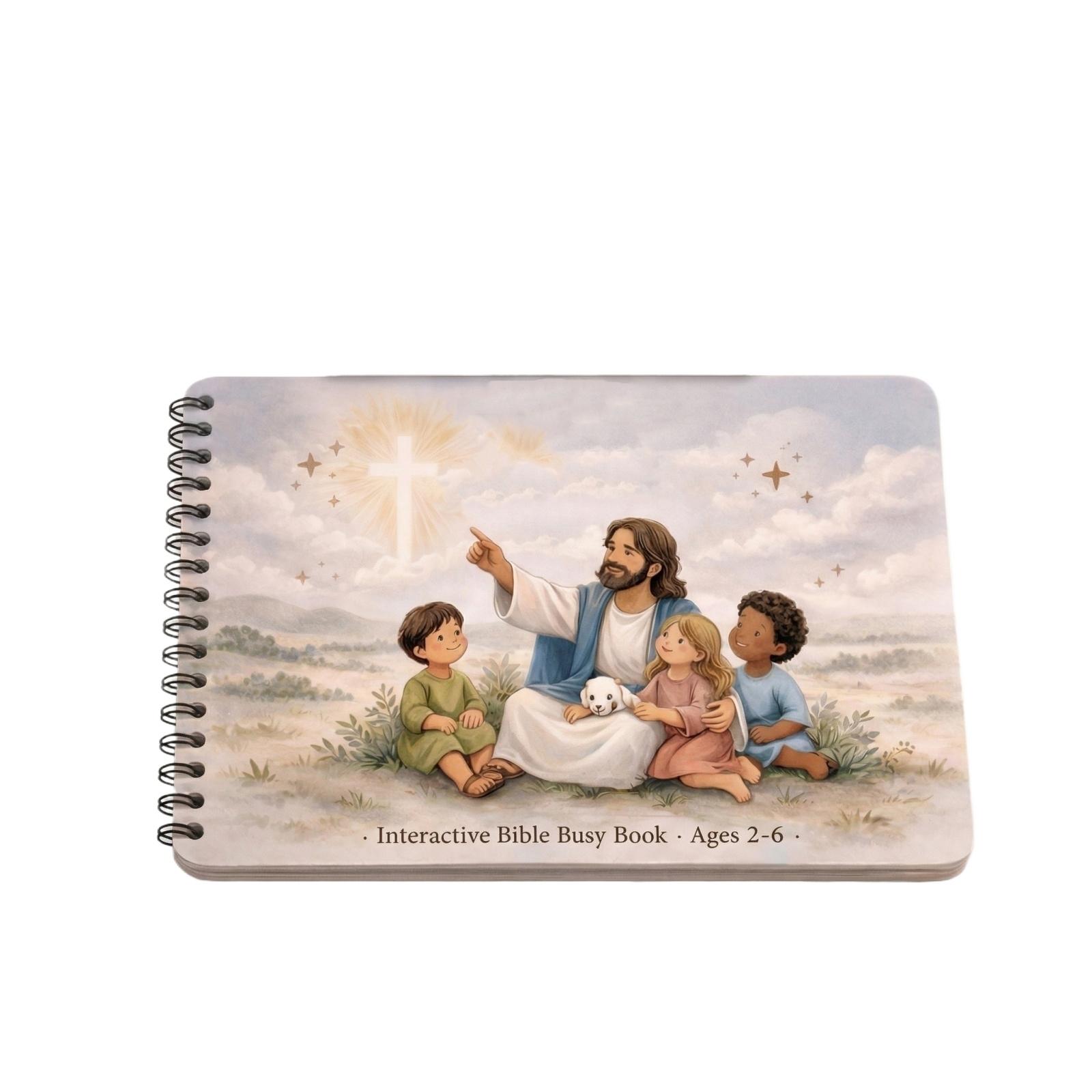 Bible Story Learning Interactive Picture Book Game Book One Size