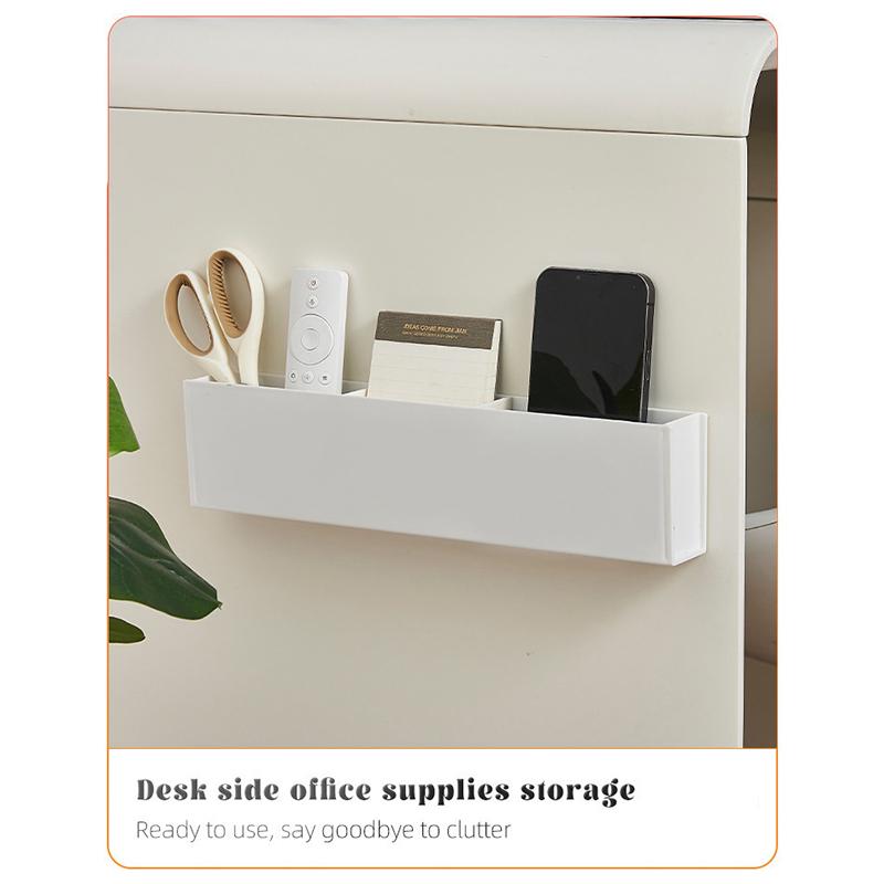 Wall Mounted Remote Control Organizer Box Space Saving TV Countertop Sorting Rack for Living Room Bedroom Hotel Room Use