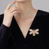 The "Little Bee" Brooch Is A High-end Women's Fashion Brooch with A Niche Design Sense