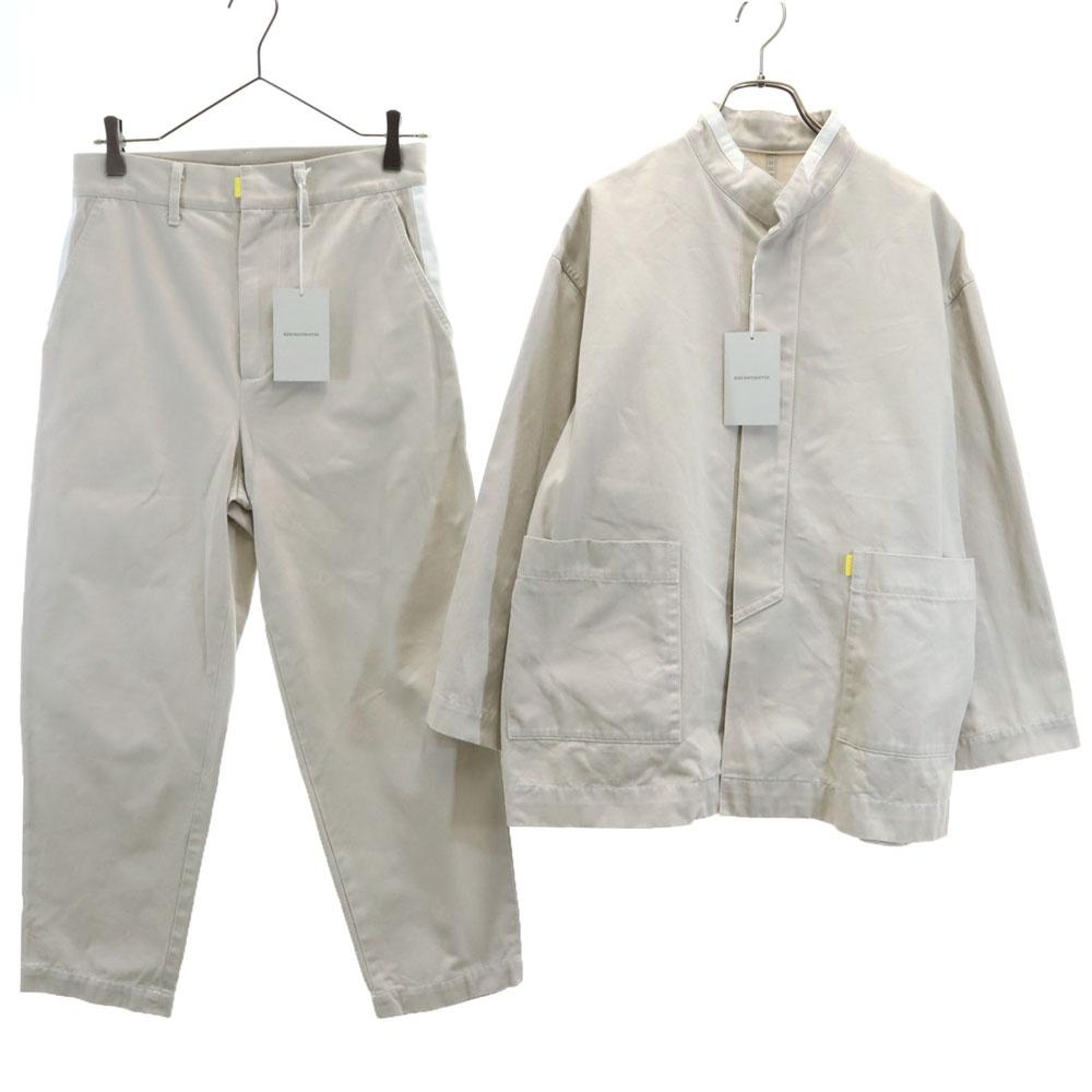 Unused REN MOTOMITSU Made In Japan Jacket Setup 1 Beige Cropped Length Men's Used