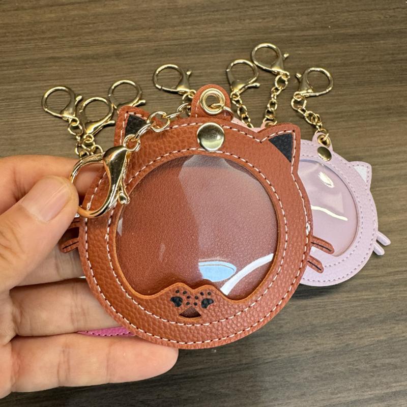New Cat Shape Ita Bag Pins Badge Protector Case For 58Mm Anime Badges Decoration Bag Accessories Pin Case Birthday Gift