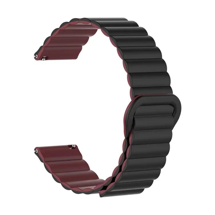 20mm 22mm Magnetic Loop band For Amazfit GTS4/2/3/3pro/GTS2 Mini/GTR 4 42mm/47mm/GTR2/2e/stratos belt bracelet Amazfit bip strap
