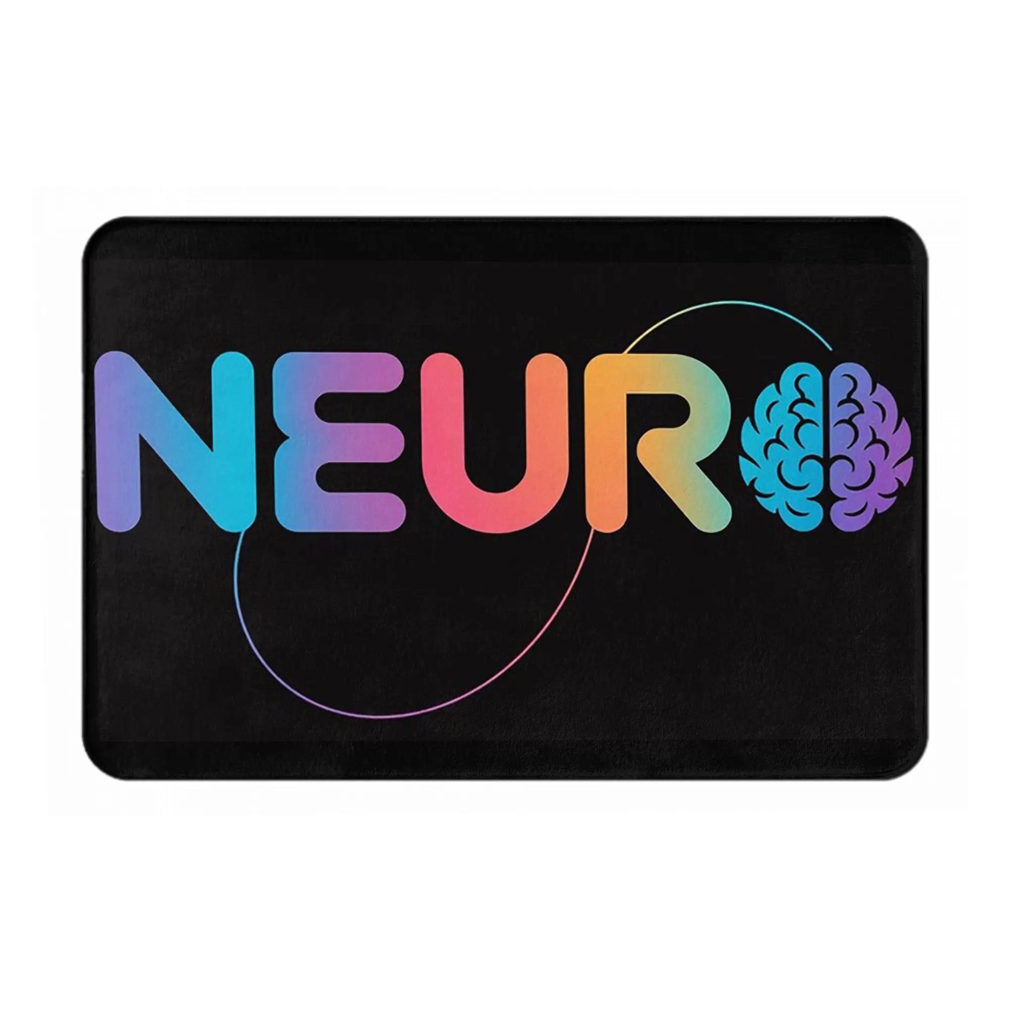 Neurology Neuro Nurse Neuro Squad Non-slip Doormat Floor Mat Carpet Rug for Kitchen Entrance Home Living room Footpad Mats 40cm x 60cm