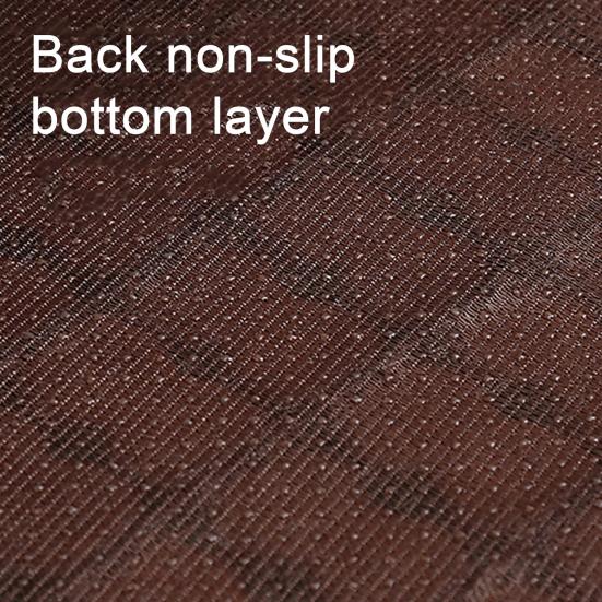 Bamboo Cool Mat Perfect Fitting Non-slip Bottom Layer Breathable Universal Comfortable Sweat-absorption Silicone Summer Car Cool Cushion Accessories